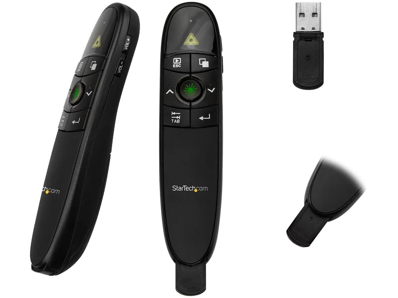 STARTECH PRESREMOTEG — VIBRANT GREEN COLORED LASER PRODUCES A HIGHER VISIBILITY ON PROJECTORS AND LCD/L
