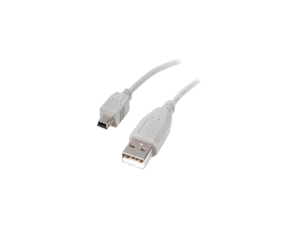 STARTECH USB2HABM3 — THIS HIGH QUALITY USB A TO MINI B CABLE PROVIDES ONE (4-PIN) USB TYPE A MALE CON