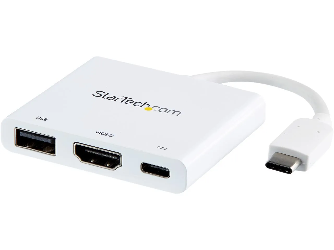 STARTECH CDP2HDUACPW — EXPAND THE CONNECTIVITY OF YOUR LAPTOP OR MACBOOK WITH THIS USB-C MULTIPORT ADAP