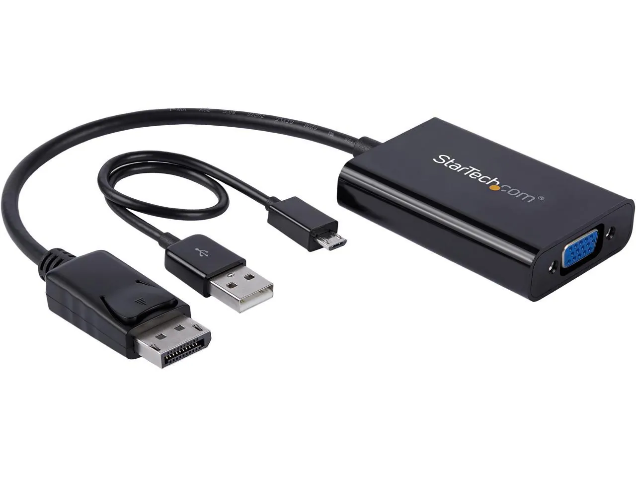 STARTECH DP2VGAA — CONNECT YOUR PC TO A VGA DISPLAY AND A DISCRETE 3.5MM AUDIO OUTPUT - DISPLAYPORT