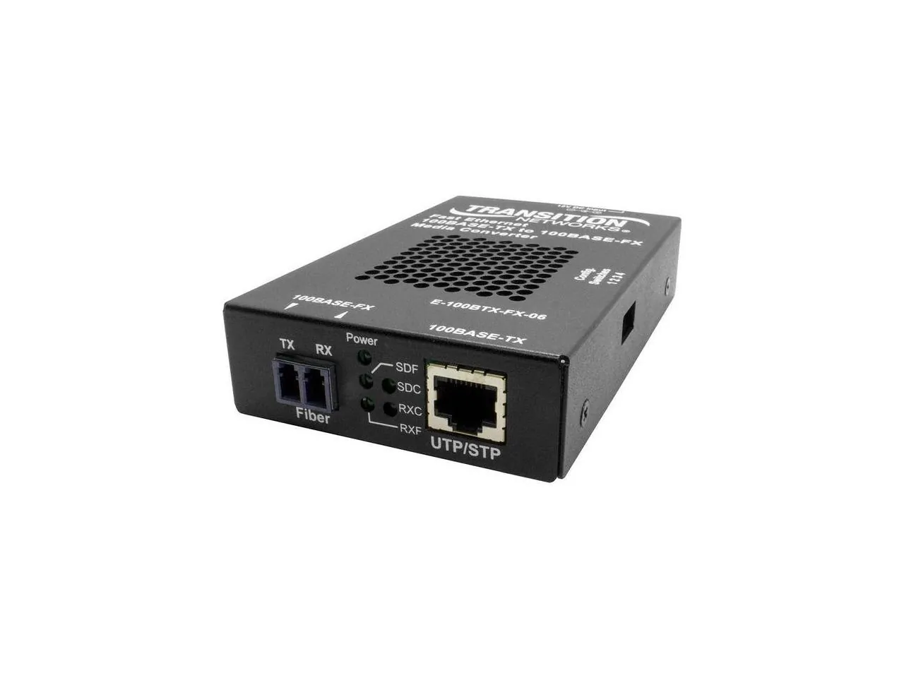 Lantronix E100BTXFX06SMLCNA - Transition Networks E100BTXFX06SMLCNA Media Converter