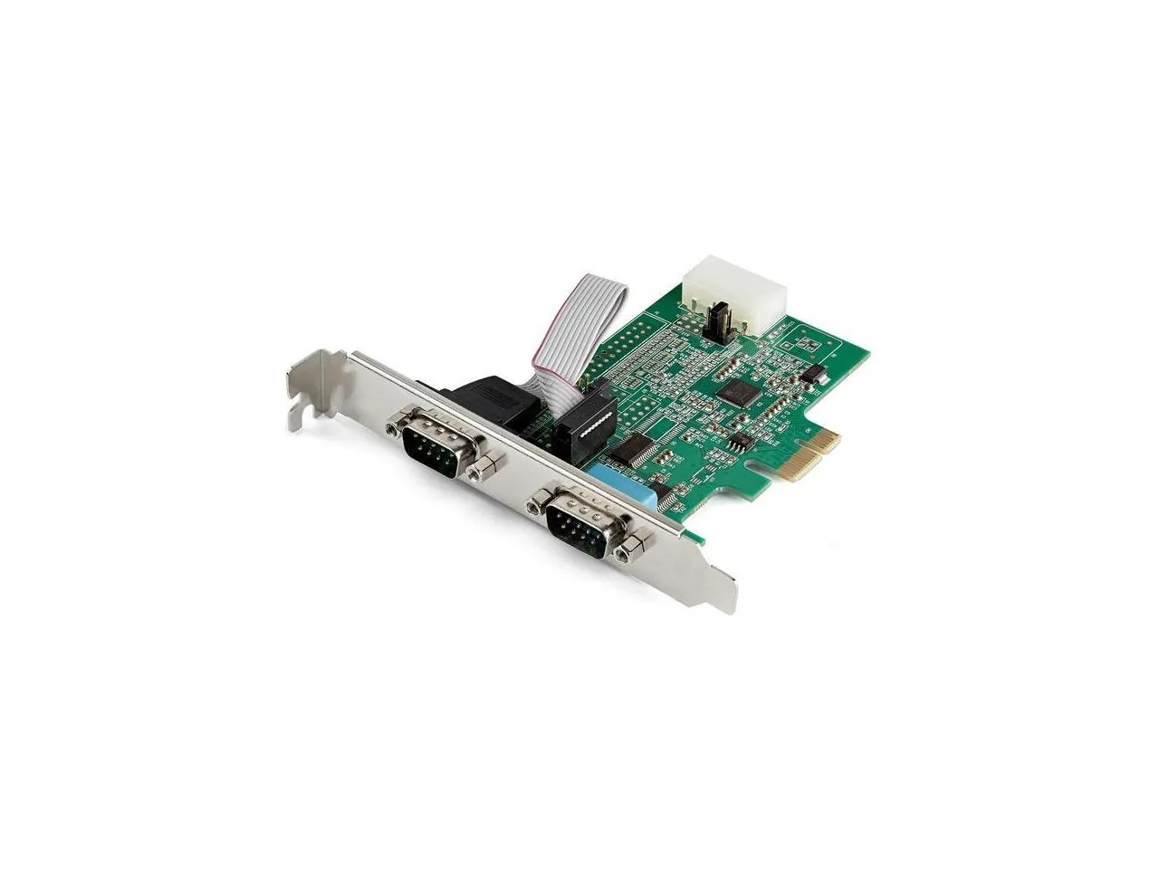 STARTECH PEX2S953 — 2-PORT PCI EXPRESS RS232 SERIAL CONTROLLER CARD 16950 UART/ASIX AX99100 - BI-DIR