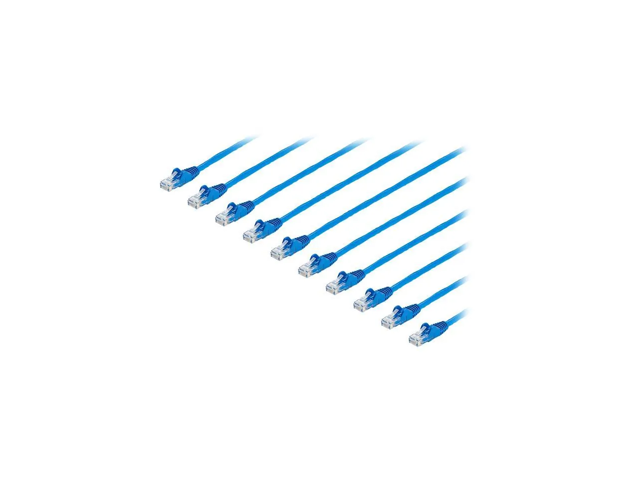 STARTECH N6PATCH15BL10PK — StarTech 15ft CAT6 Ethernet Cables 10PK