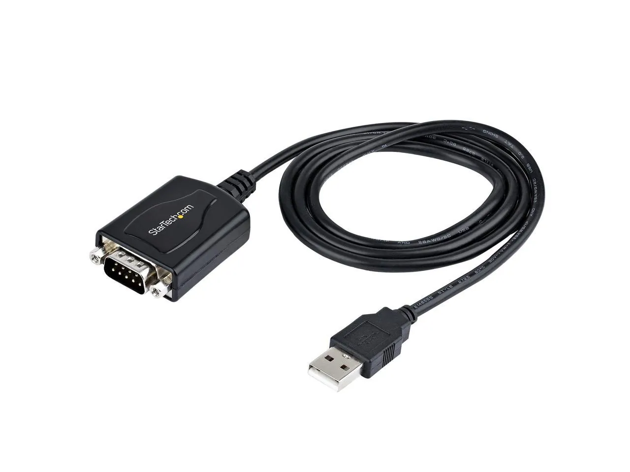 STARTECH 1P3FPC-USB-SERIAL — USE CURRENT AND LEGACY SERIAL RS232 DEVICES W/ THIS USB TO SERIAL CABLE - USE TH