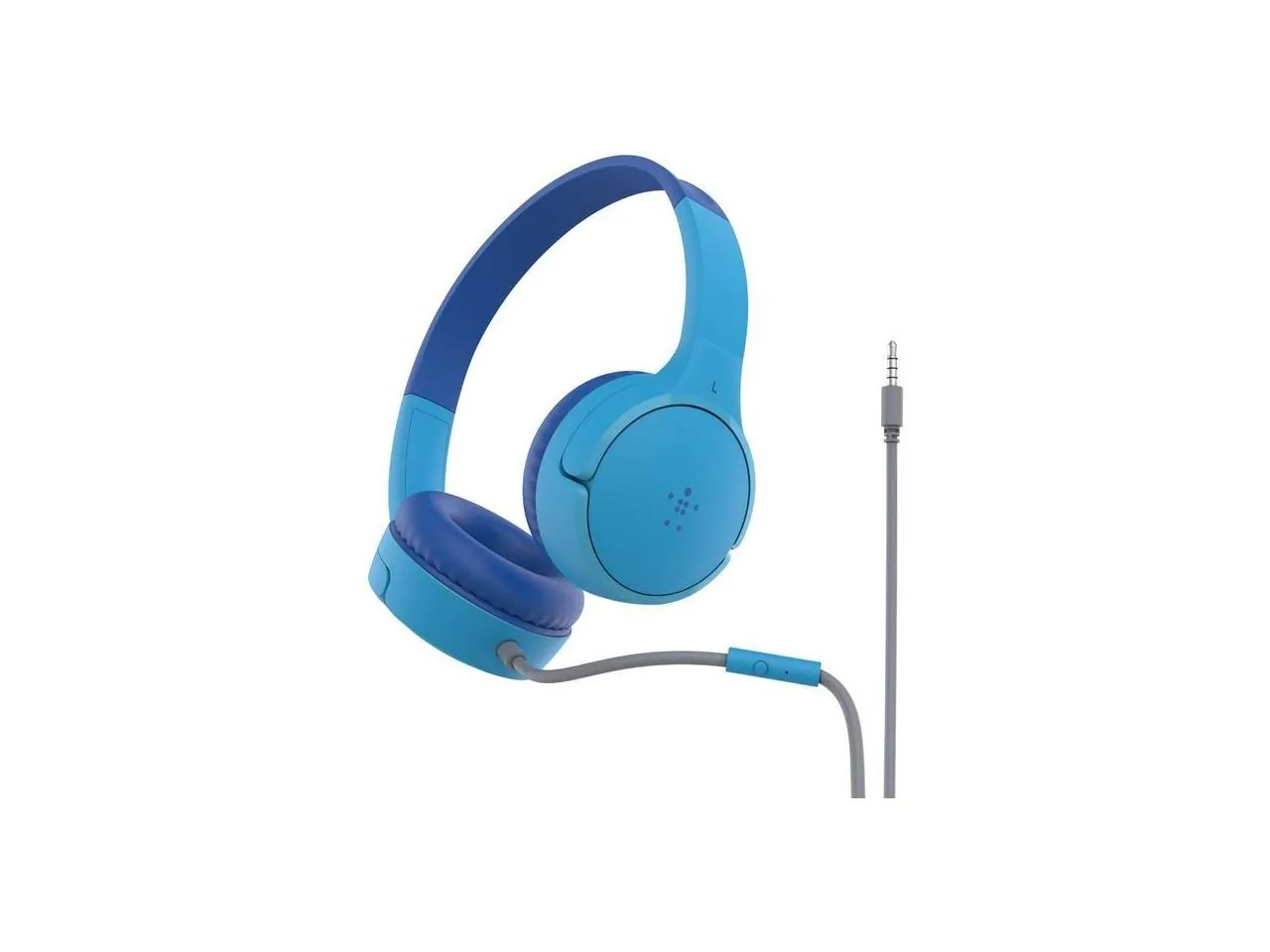 Belkin AUD004BTBL - Belkin SoundForm Mini Wired Headphones for Kids - Blue