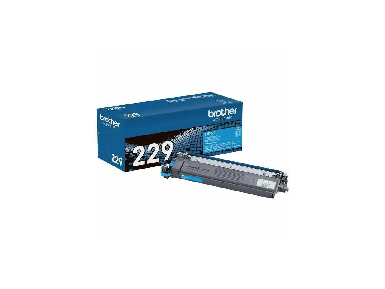 Brother TN229C — STANDARD YIELD CYAN TONER CARTRIDGE