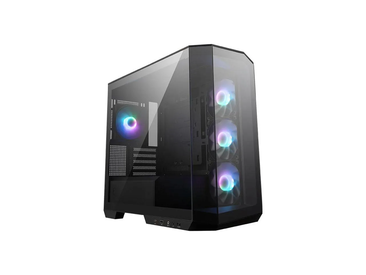 MSI PANOM100RPZ — MSI MAG PANO M100R PZ Black Micro ATX Case