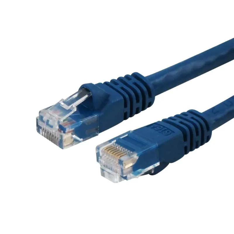 Wavenet WAV-5E04UMBL-PC-05 — 5ft CAT5e Snagless Ethernet Patch Cable - Blue