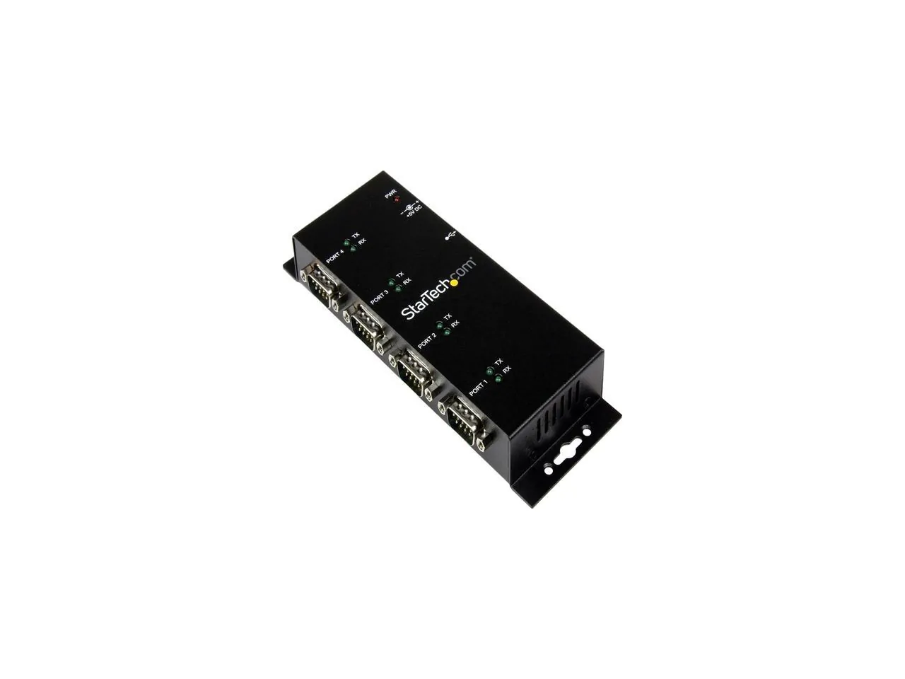 STARTECH ICUSB2324I — ADD 4 DIN RAIL-MOUNTABLE RS232 SERIAL PORTS TO ANY SYSTEM THROUGH USB - 4 PORT U