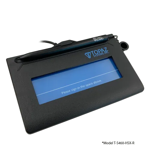 TOPAZ SYSTEMS T-S460-HSX-R — Topaz SigLite 1X5 T-S460-HSX-R - signature terminal - USB