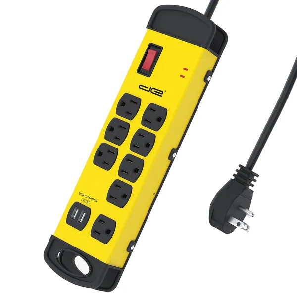 DIGITAL ENERGY DEE1-1130 - 8OUTLT MTL PRTR PWR STRP