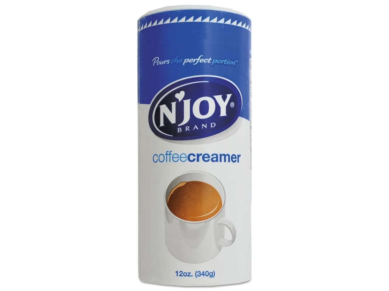 SUGAR FOODS CORPORATION SUG 90780 - Njoy NJoy Nondairy Creamer - Regular Flavor - 0.75 lb (12 oz