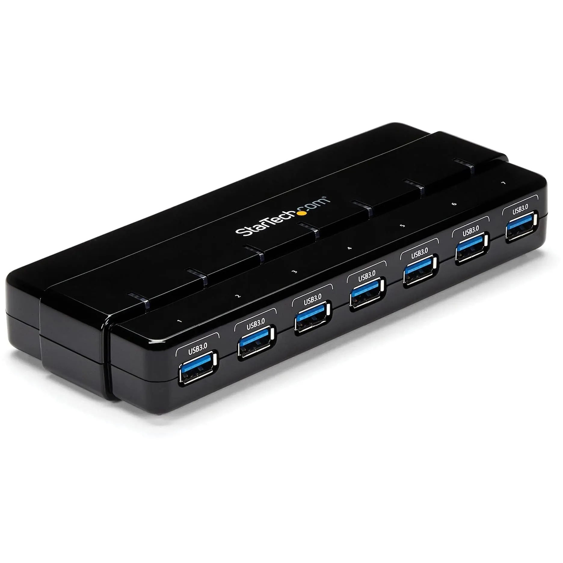 STARTECH ST7300USB3B — ADD 7 EXTERNAL, SUPERSPEED USB 3.0 PORTS TO A COMPUTER FROM A SINGLE USB CONNECT