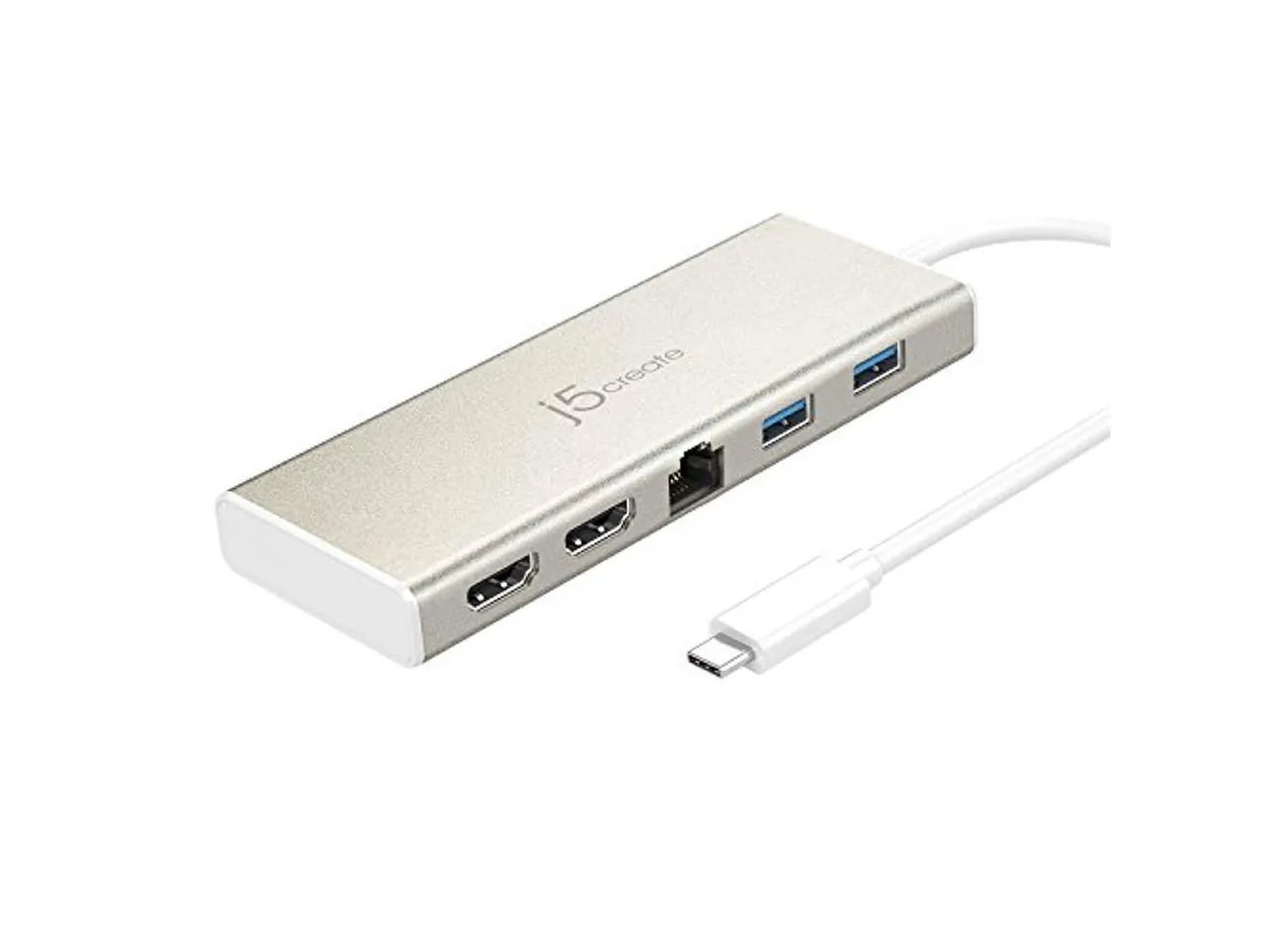 J5 CREATE JCD381 — j5create USB Type-C Dual HDMI Mini Dock with Ethernet