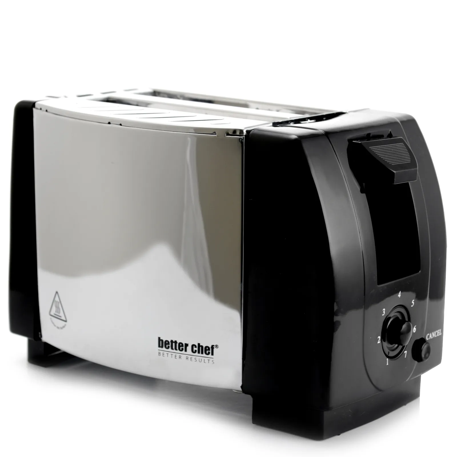 BETTER CHEF IM-208C — Better Chef Two Slice Toaster-Stainless Steel