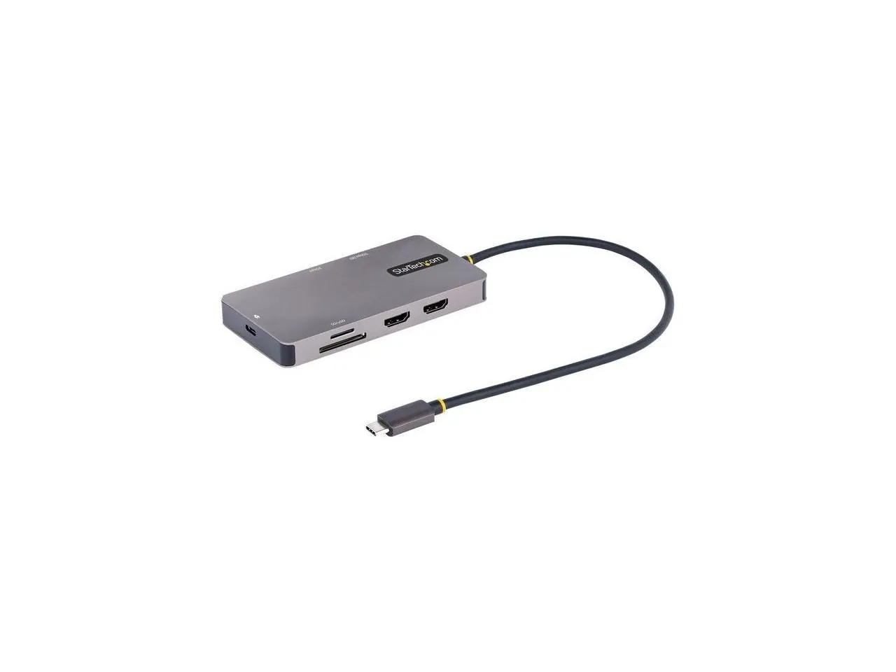 STARTECH 120B-USBC-MULTIPORT — USB C MULTIPORT ADAPTER TO DUAL 4K60HZ HDMI 2.0B HDR VIDEO VIA DP 1.4/DSC, MST (