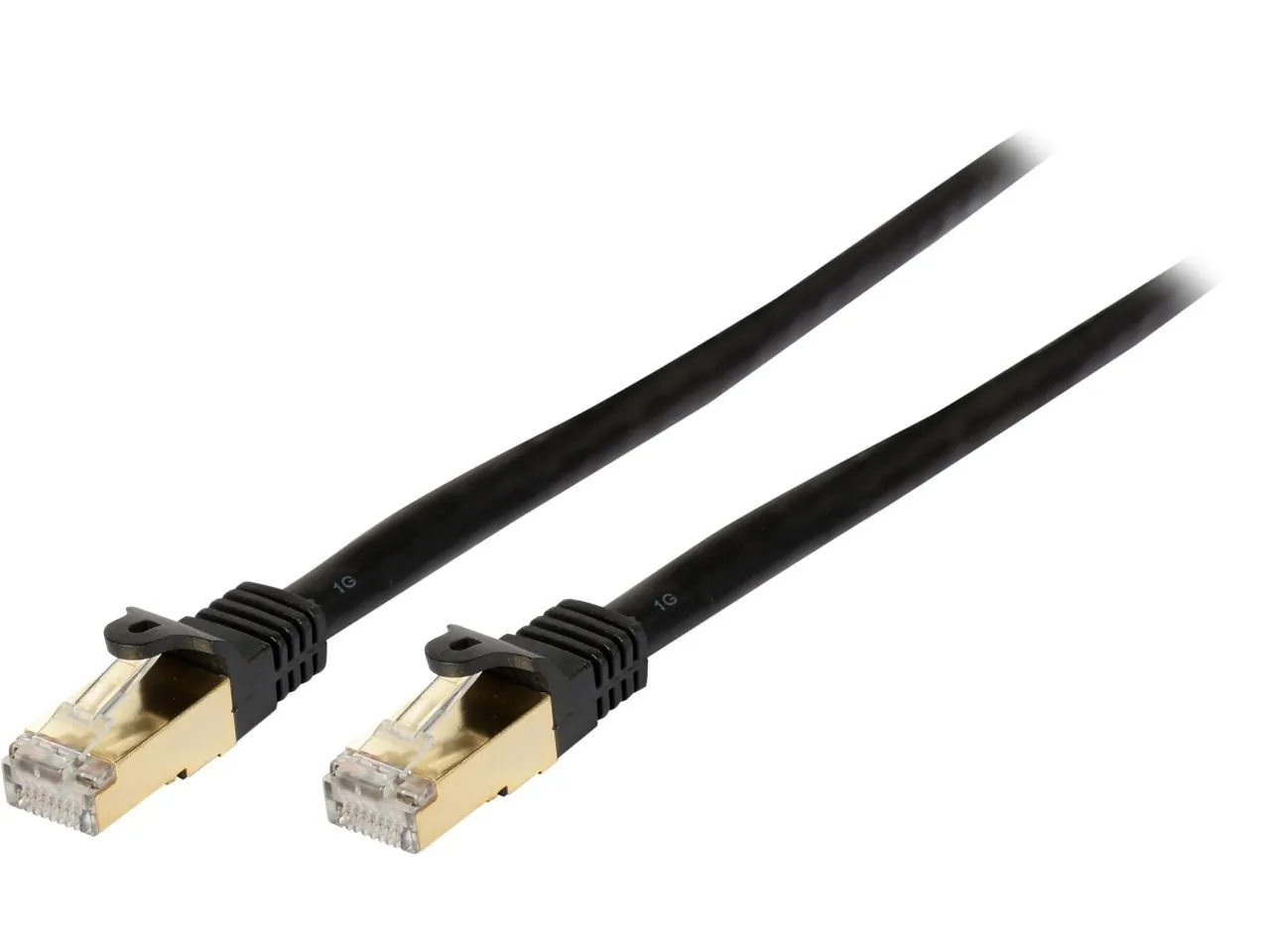 STARTECH C6ASPAT3BK — CAT6A ETHERNET CABLE DELIVERS 10 GIGABIT CONNECTION FREE OF NOISE & EMI/RFI INTE