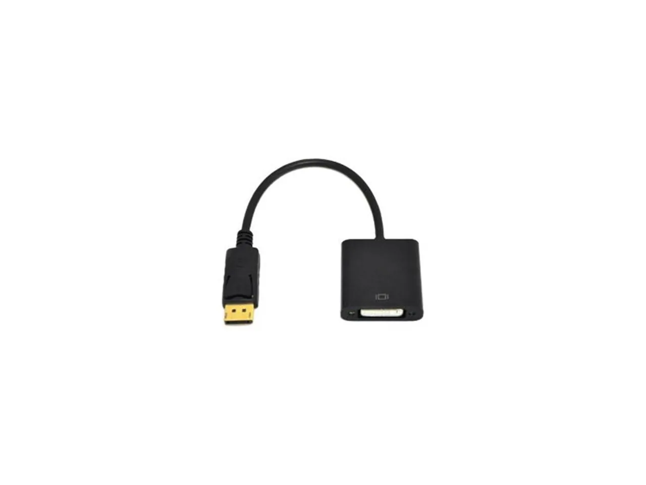 ROCSTOR Y00DVI-BK — DISPALYPORT TO DVI ADAPTER - 1 X DISPLA