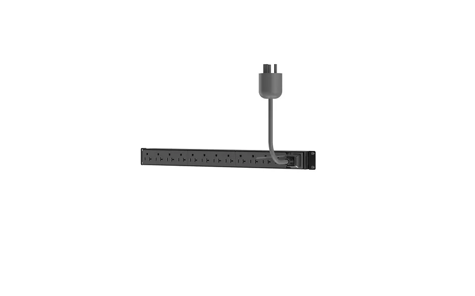Panduit P12B19M — BASIC PDU 20A 12 5-20R NEMA 5-20P-3M BLK