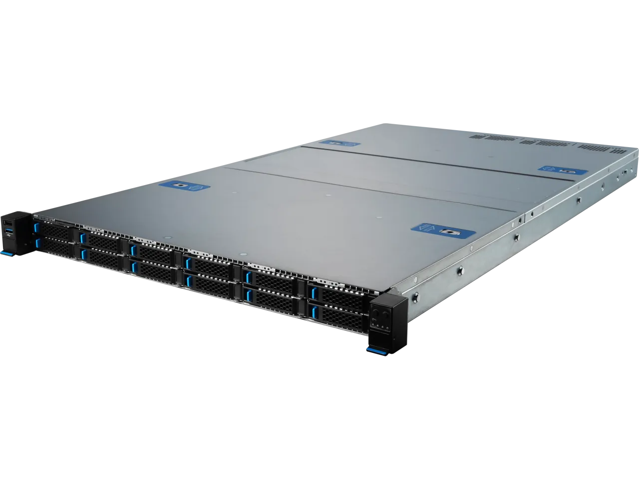 MSI 939-S311-02S — MSI S1206-01 1U Dual AMD EPYC 9005/9004 Series Processors Dual AMD Socket SP5, 24 DDR5 DIMM, 12 Hot-swap 2.5" front drive bays Server Barebone-939-S311-02