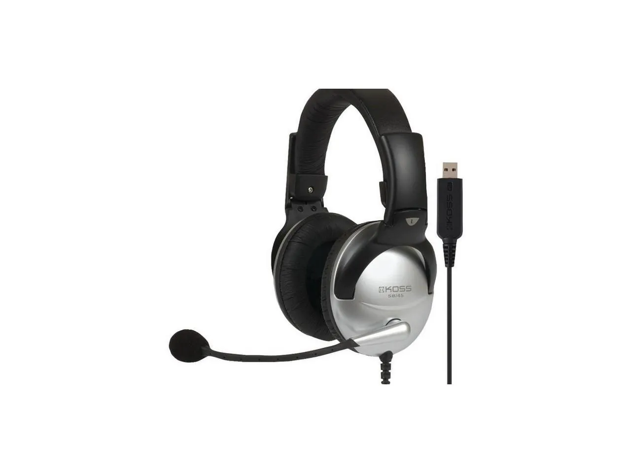 Koss CS95USB — KOSS USB Communication Headset with Mic - 8FT Cable