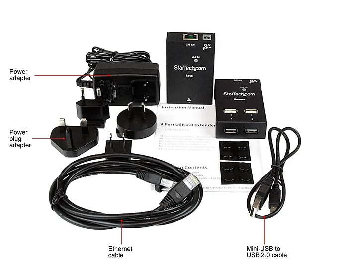 STARTECH-USB2004EXTV