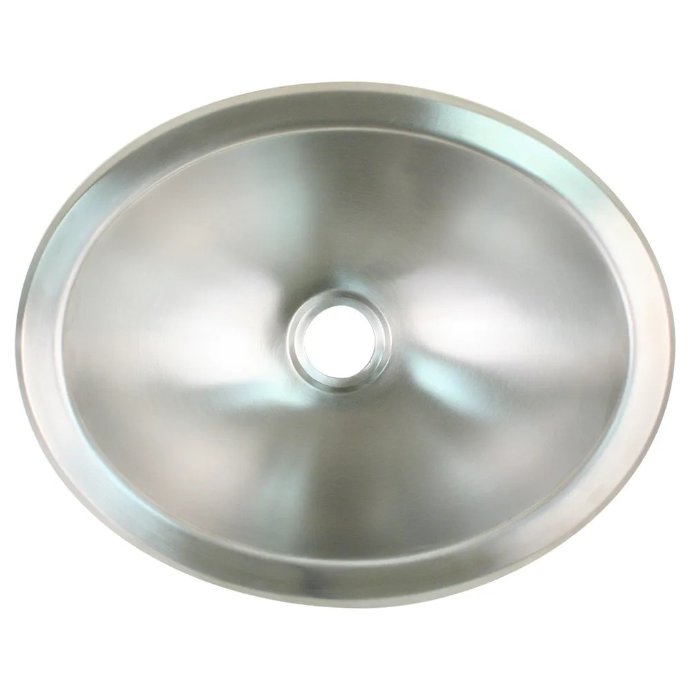 Scandvik 10281 — Scandvik Stainless Steel Oval Sink - 13.25" x 10.5"