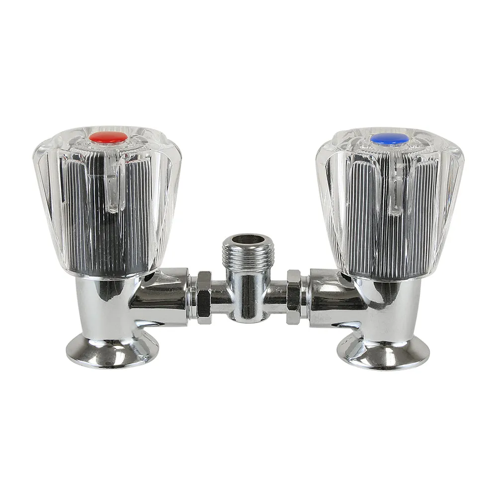 Scandvik 10401P — Scandvik Acrylic Knob Mixing Bridge - 3/8" Connection