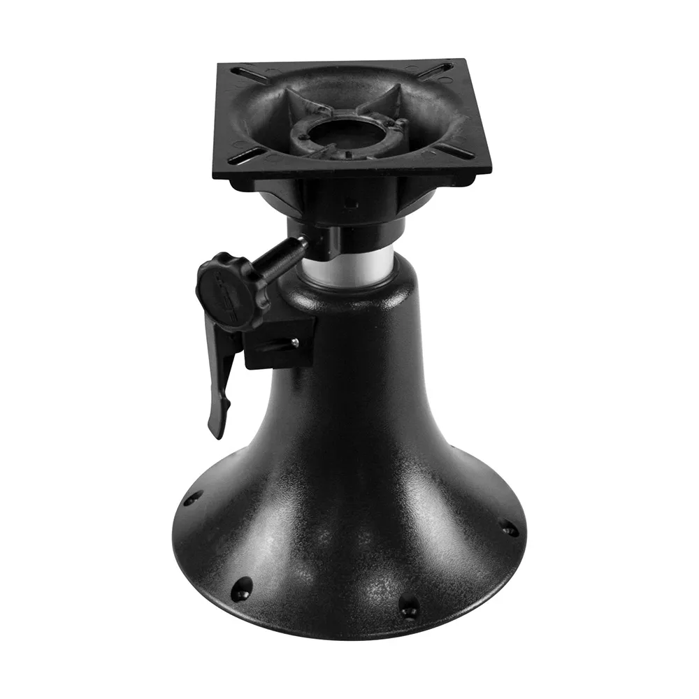 Wise Seats 8WD1500 — Adjustable Aluminum Bell Pedestal with Seat Mount 13-18"