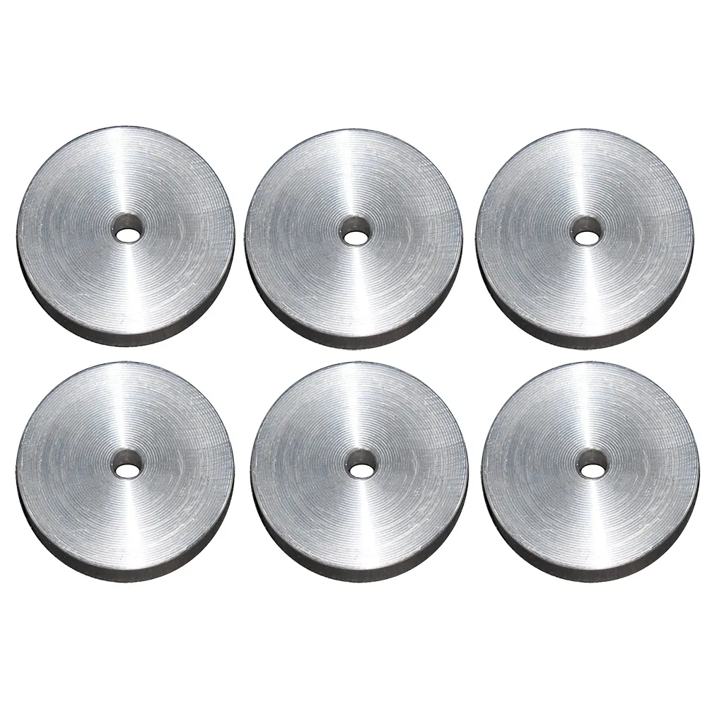 Sea Brackets SEA2380 — Aluminum Trolling Motor Mount Disks - Set of 6