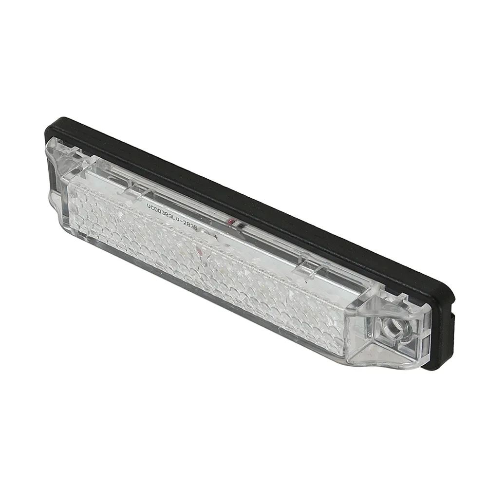 Scandvik 41641P — 4" Blue LED Light Strip with Gasket - 12V Waterproof