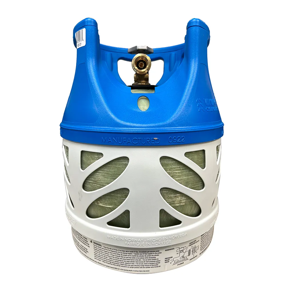 Viking Electronics 1420-0011 — 11lb Fiberglass Composite LP Gas Cylinder with Type 1 Valve