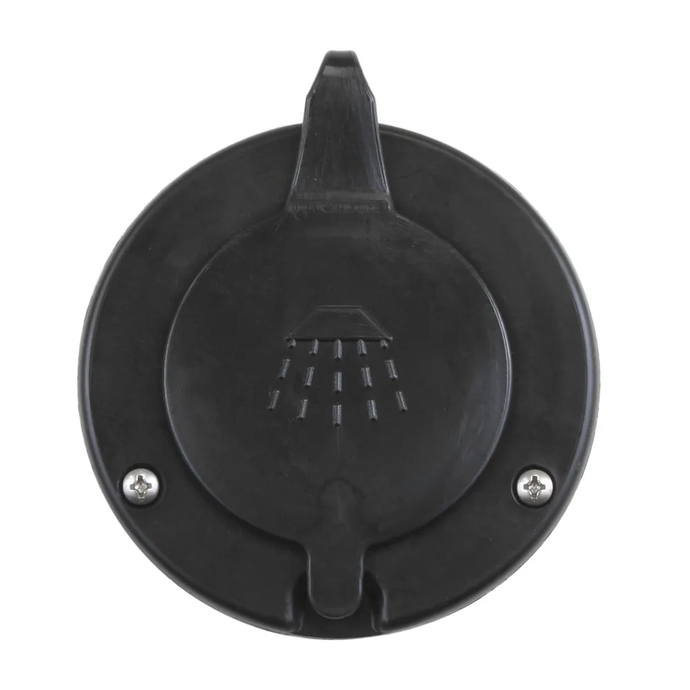 Scandvik 10262P — Scandvik Recessed Shower Black Cap