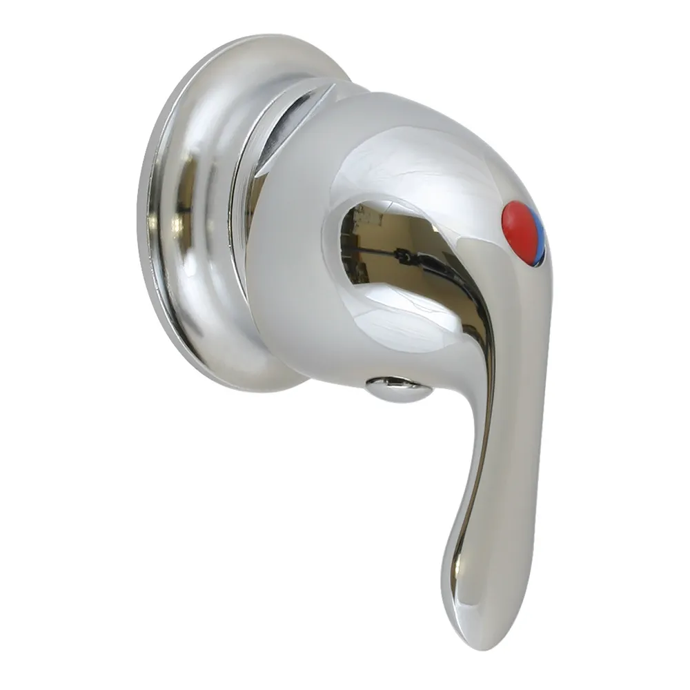 Scandvik 10500P — Chrome Compact Single Lever Shower Mixer Control