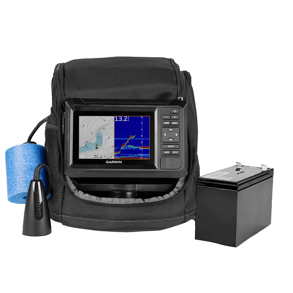 Garmin 010-02590-35 — Garmin ECHOMAP UHD2 5" Ice Fishing Bundle