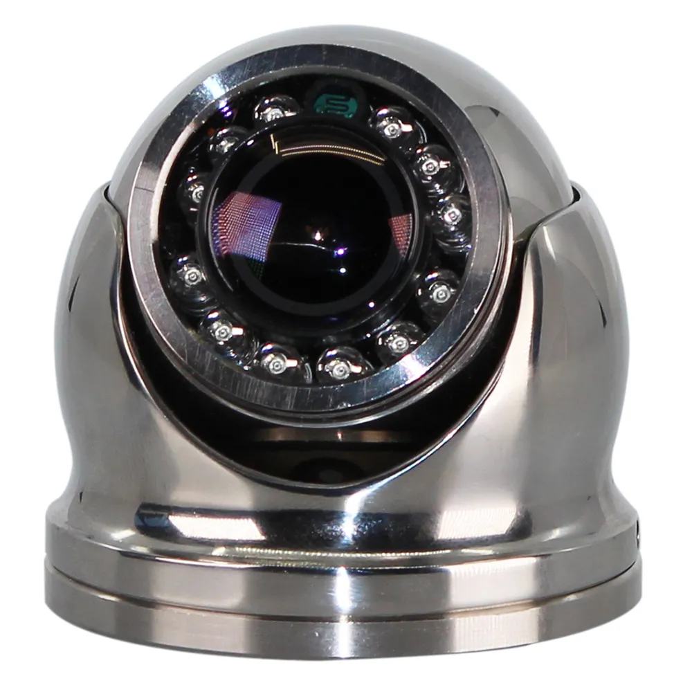 IRIS IRIS-S460-36 — Iris 3MP IP Mini Dome Camera - Stainless Steel - 80? HFOV