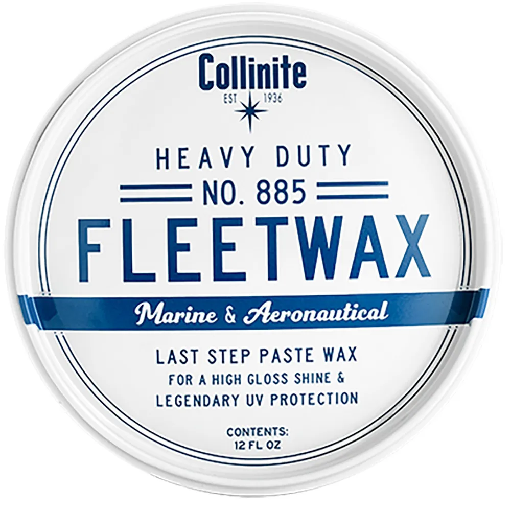 Collinite 885 — Collinite Fleetwax No. 885 Heavy Duty Paste Wax - 12oz