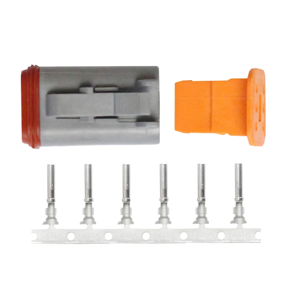 Pacer Group TDT06F-6RS — DT Deutsch Plug Repair Kit for 14-18 AWG - 6 Position