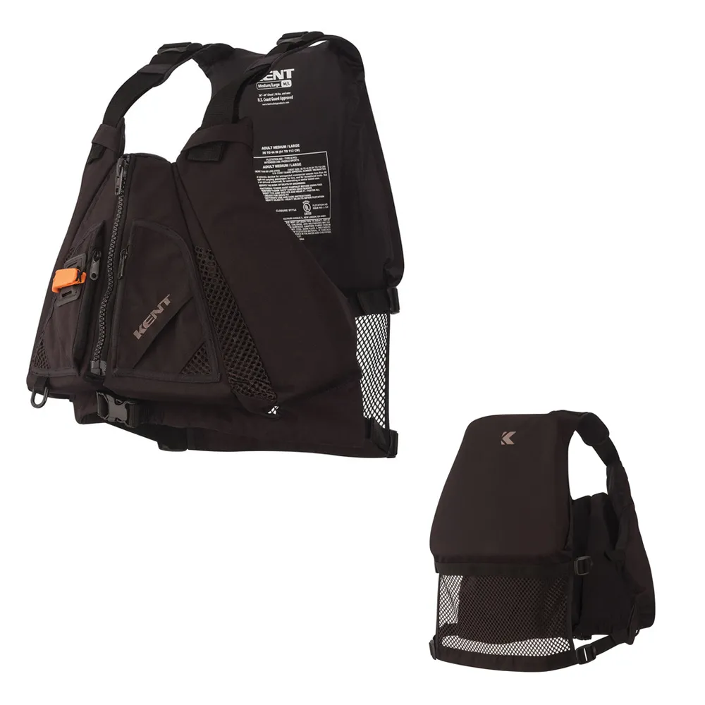 Kent Sporting Goods 151600-700-040-23 — Kent Law Enforcement Life Vest - Medium/Large - Black