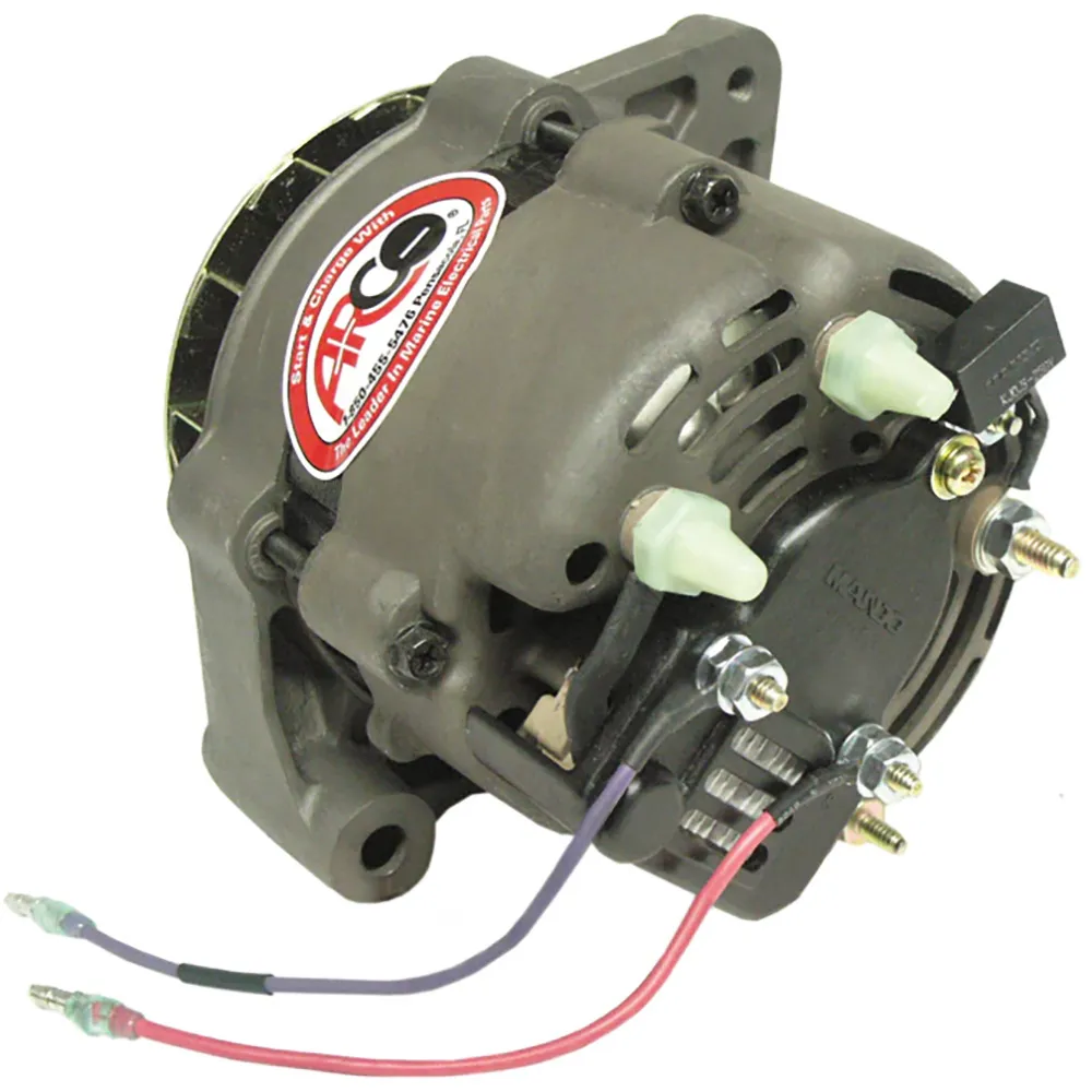 ARCO Marine 60050 — ARCO Marine 12V Alternator with Single Groove Pulley - 55A