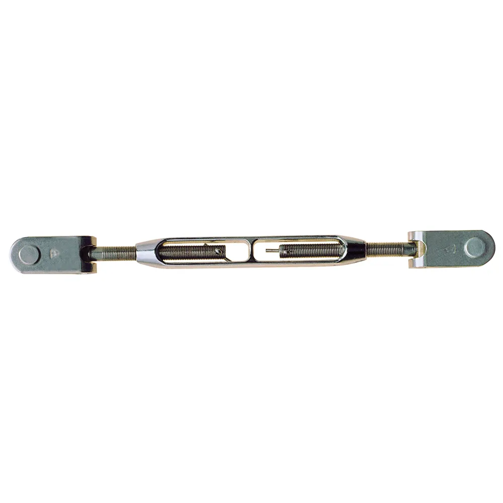 C. Sherman Johnson RA1083 — Jaw/Jaw Open Body Turnbuckle - 1/2" Thread - 11.5" Closed