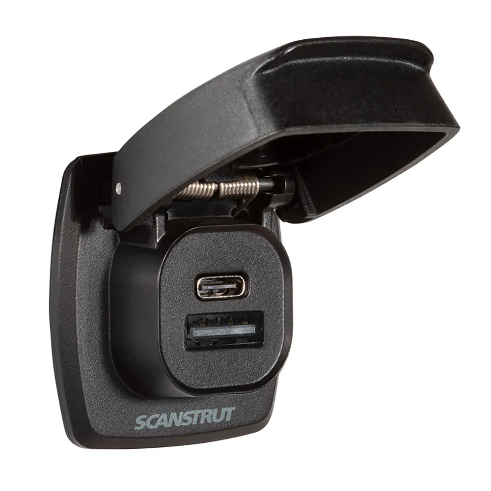 Scanstrut SC-USB-F4 — Scanstrut Flip Pro Plus Fast Charge USB Socket