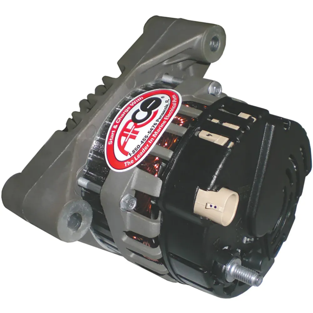ARCO Marine 60073 — ARCO Marine 12V 65A Inboard Alternator with Multi-Groove Pulley