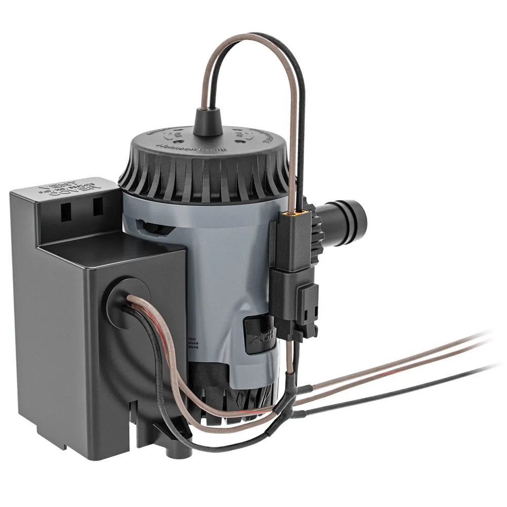 Johnson Pump 10-13637-02 — Aqua Void 800 GPH Bilge Pump with Electro-Magnetic Switch - 12V