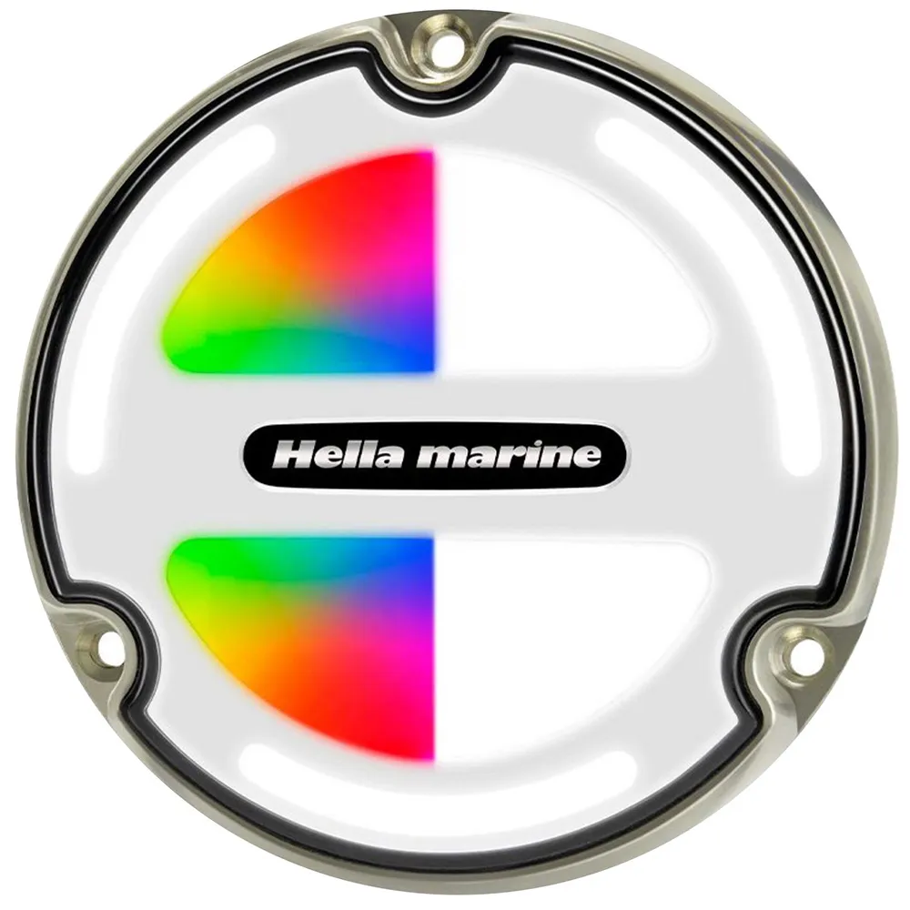 Hella Marine 016831001 — Hella Marine Apelo A3 RGBW Underwater Light - Bronze