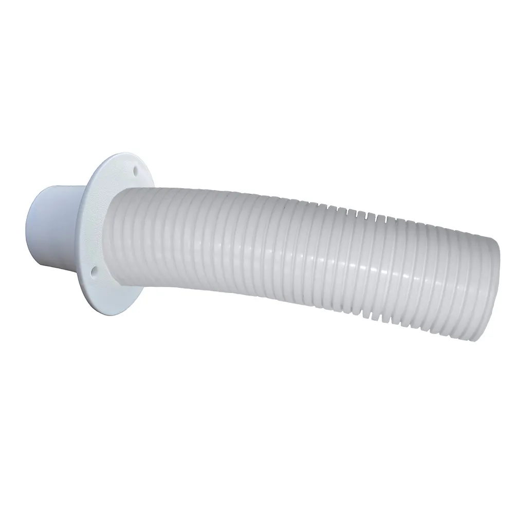 Trident Marine TFK-4W — Trident Marine 4' White Flex Hose with Flange Connection
