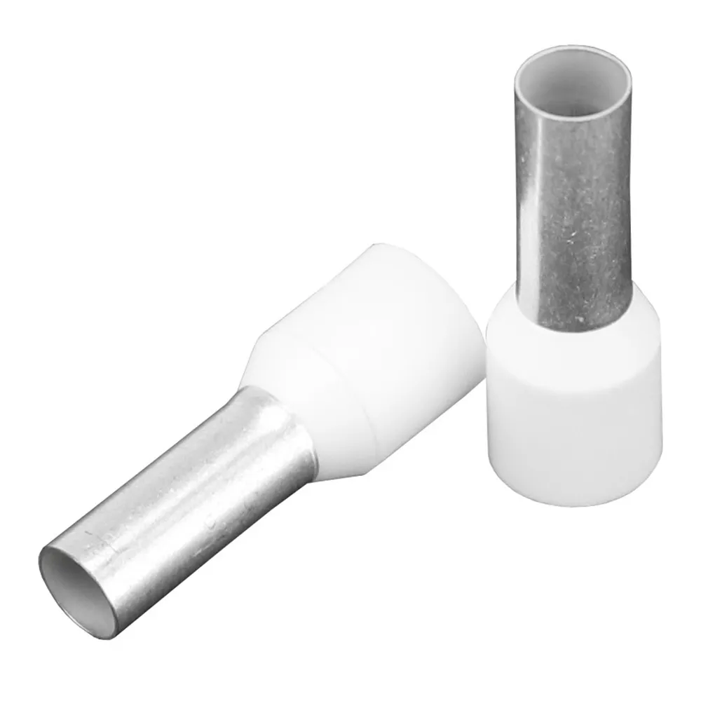Pacer Group TFRL8-12MM-10 — Ivory Insulated 8 AWG Wire Ferrules - 10 Count Pack