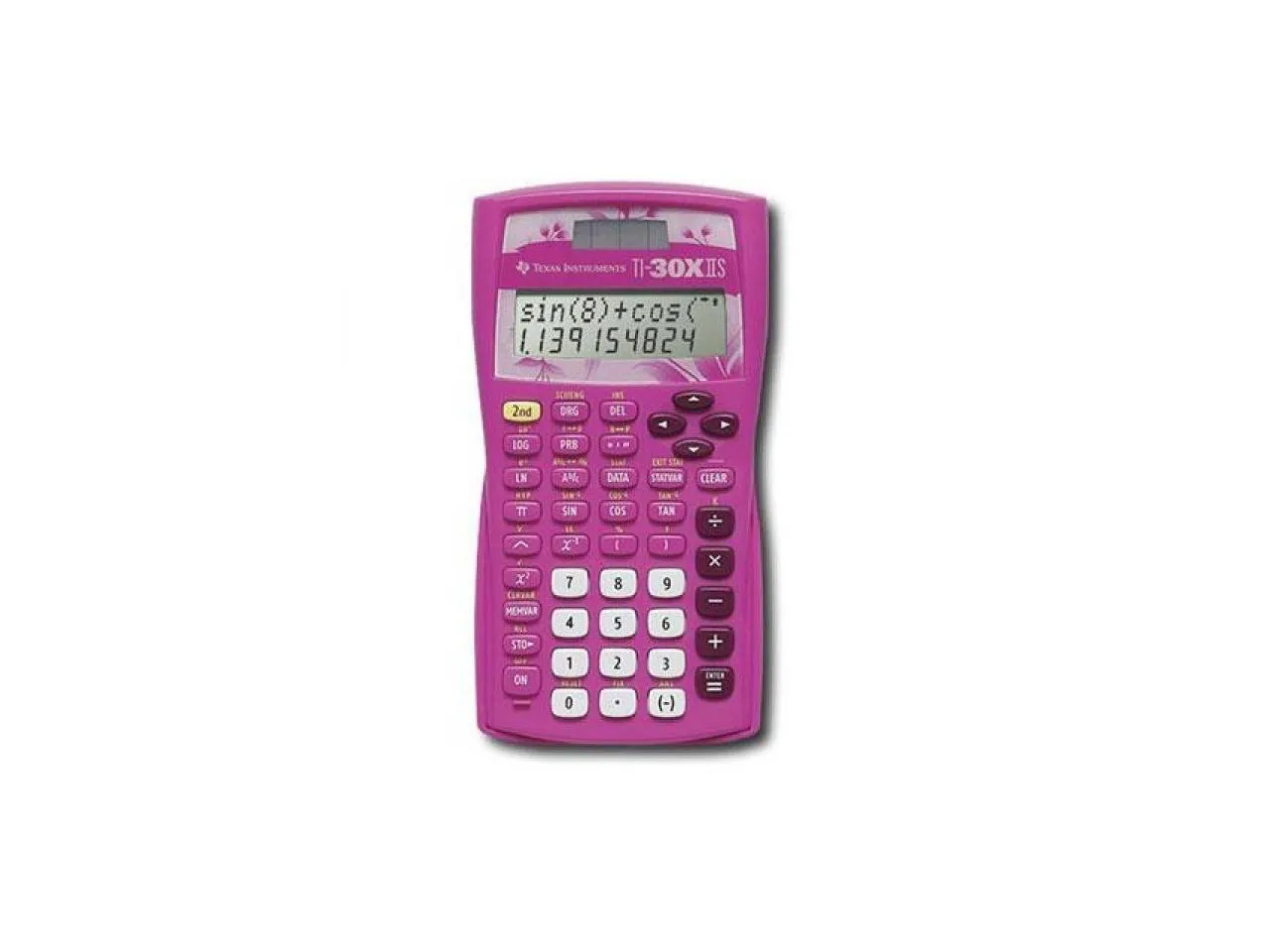 Texas Instruments TI-30XIIS PINK - Texas Instruments TI-30XIIS Pink Dual Power Scientific Calcu