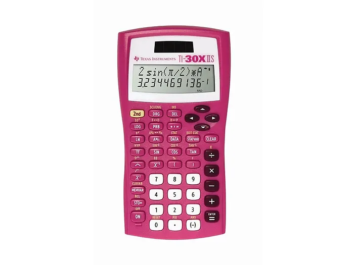 Texas Instruments-TI-30XIIS PINK