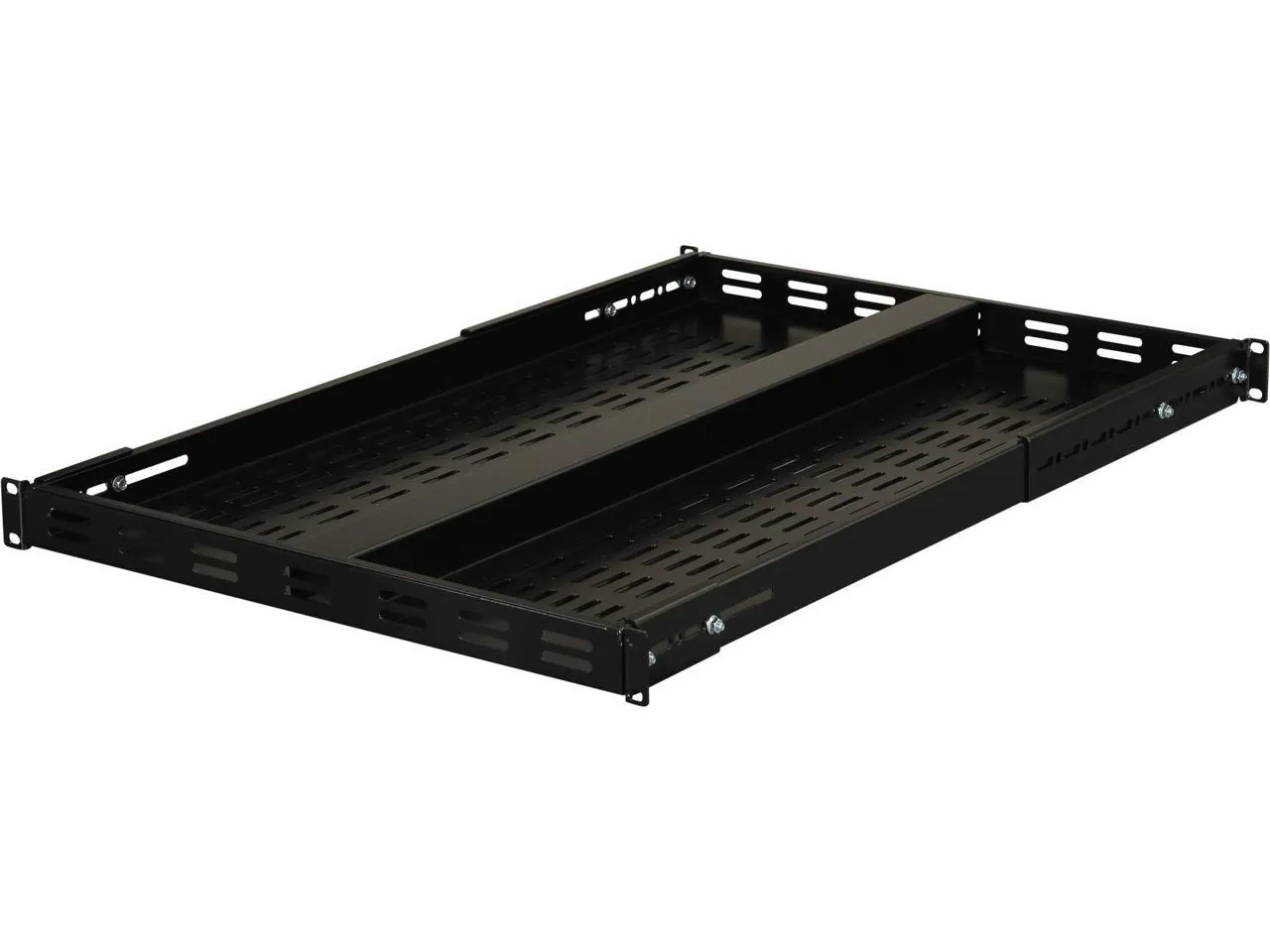 STARTECH ADJSHELF — ADD A STURDY ADJUSTABLE MOUNTING DEPTH (19.5 TO 38IN) SHELF INTO ALMOST ANY SERV